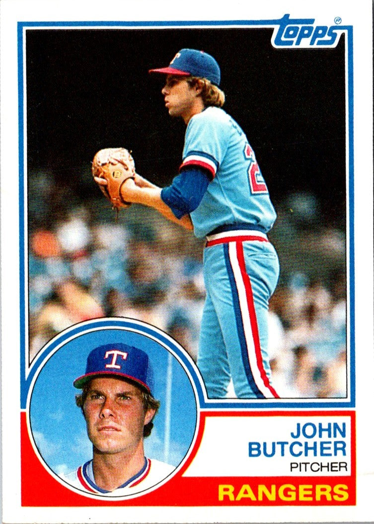 1983 Topps John Butcher