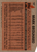 1983 Topps Mark Brouhard #167