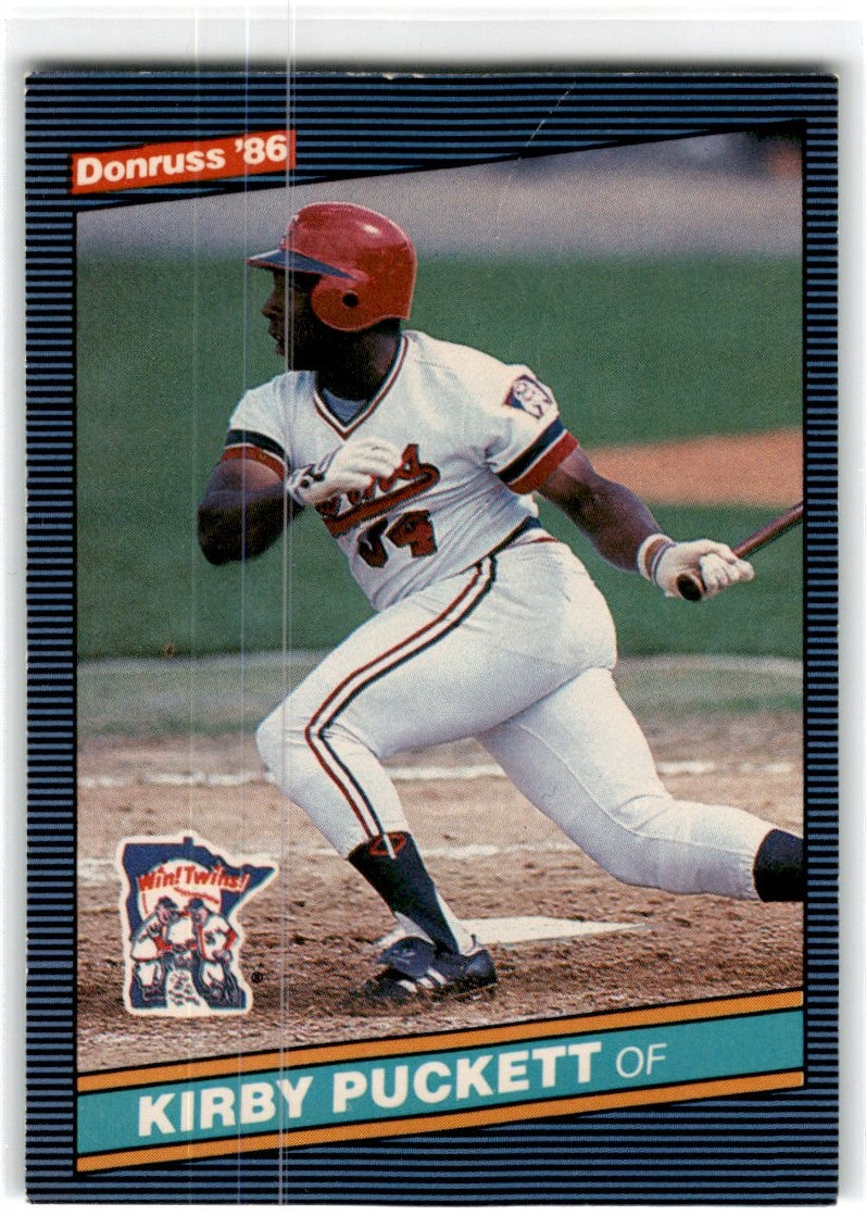 1986 Donruss Kirby Puckett