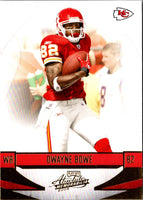 2008 Playoff Absolute Memorabilia Dwayne Bowe #78