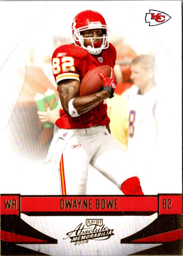 2008 Playoff Absolute Memorabilia Dwayne Bowe #78