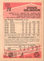 1989 O-Pee-Chee Doug Gilmour #74