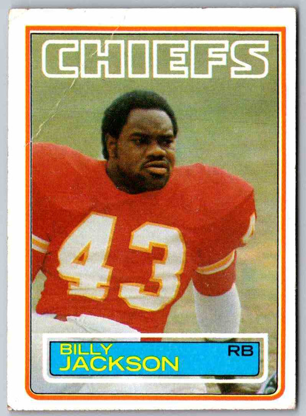 1983 Topps Billy Jackson #288