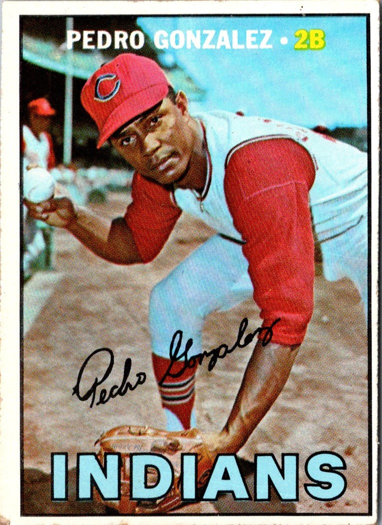 1967 Topps Pedro Gonzalez