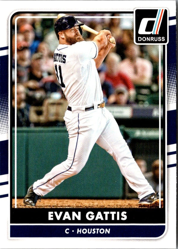 2016 Donruss Evan Gattis #150