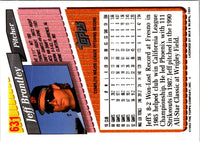 1993 Topps Gold Jeff Brantley #631