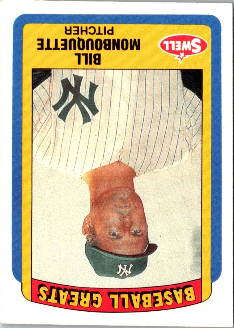 1990 Swell Baseball Greats Bill Monbouquette
