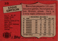 1987 Topps Steve Watson #35 NM+