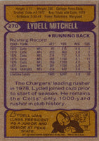 1979 Topps Lydell Mitchell #270