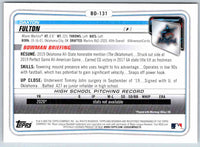 2020 Bowman Daxton Fulton #BD-131