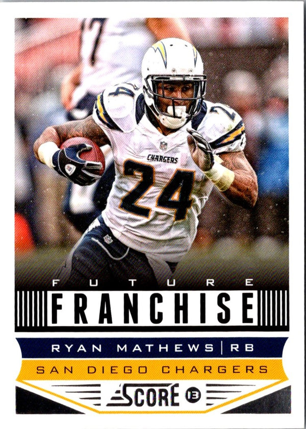 2013 Score Ryan Mathews #325