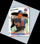 1988 Fleer Sid Fernandez