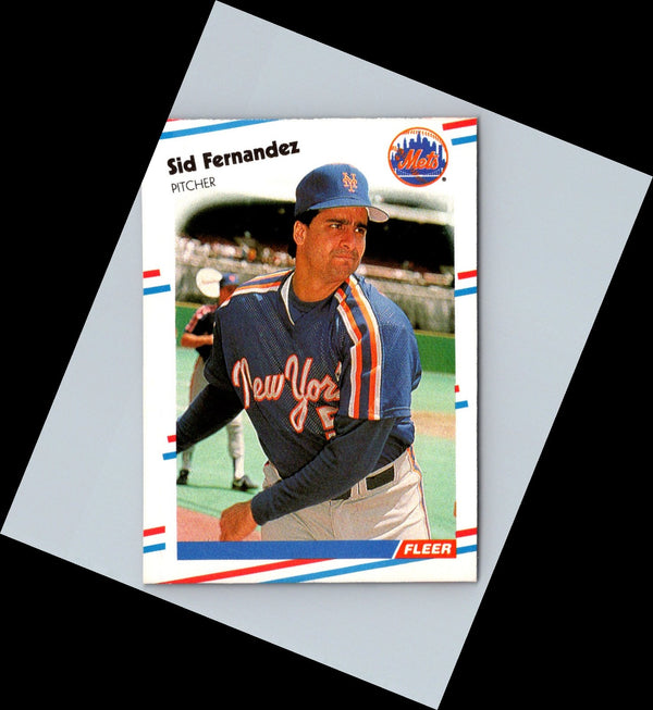 1988 Fleer Sid Fernandez #134