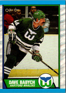 1989 O-Pee-Chee Dave Babych