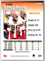 1999 Donruss Elite Leslie Shepherd #068