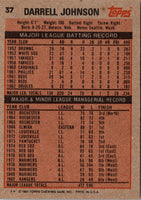 1983 Topps Darrell Johnson #37 EX