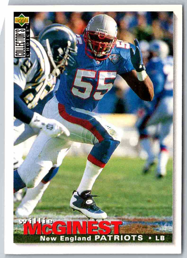 1995 Upper Deck Willie McGinest #222