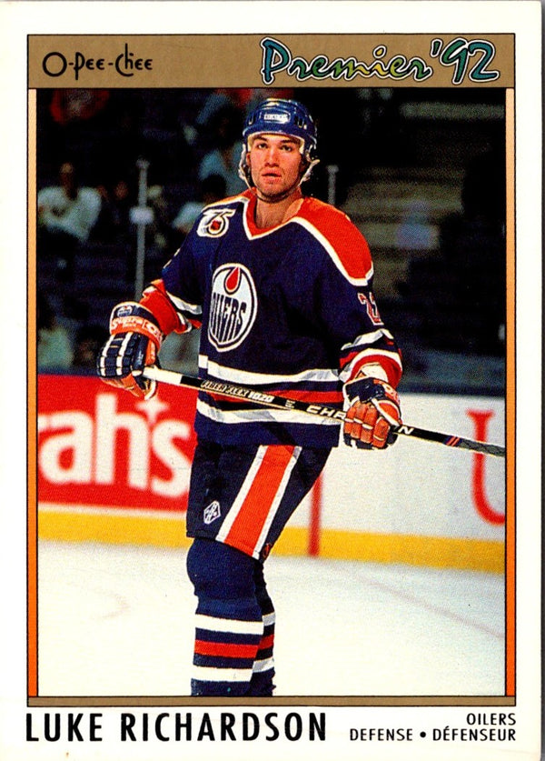 1991 O-Pee-Chee Premier Luke Richardson #46