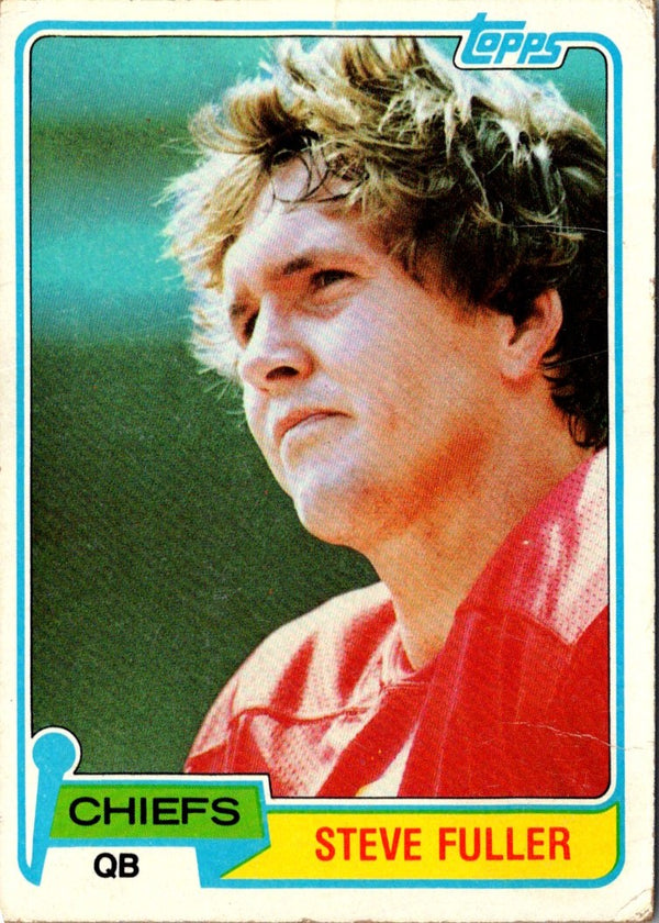 1981 Topps Steve Fuller #232 EX
