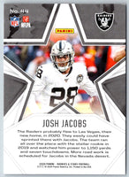 2020 Panini Prizm Draft Picks Josh Jacobs #60