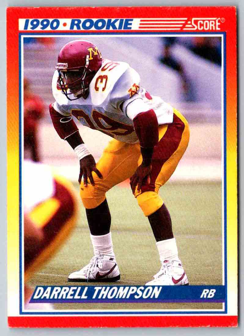 1990 Score Darrell Thompson