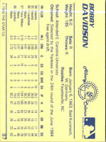 1989 Star Bobby Davidson #97