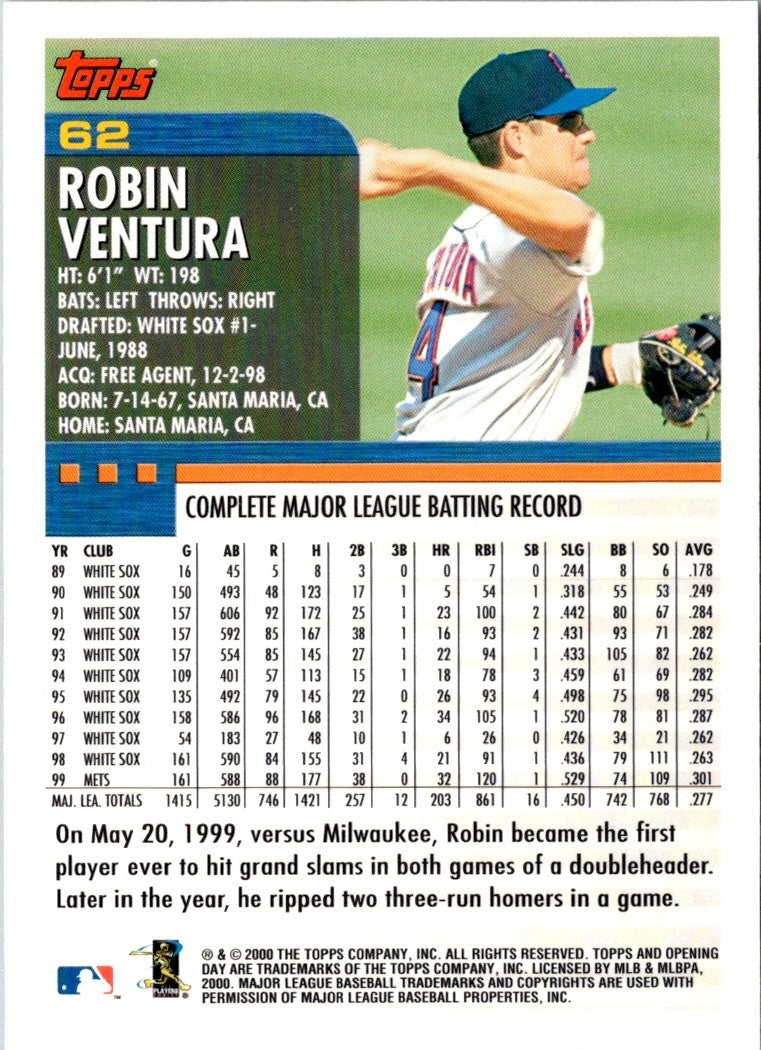 2000 Topps Robin Ventura