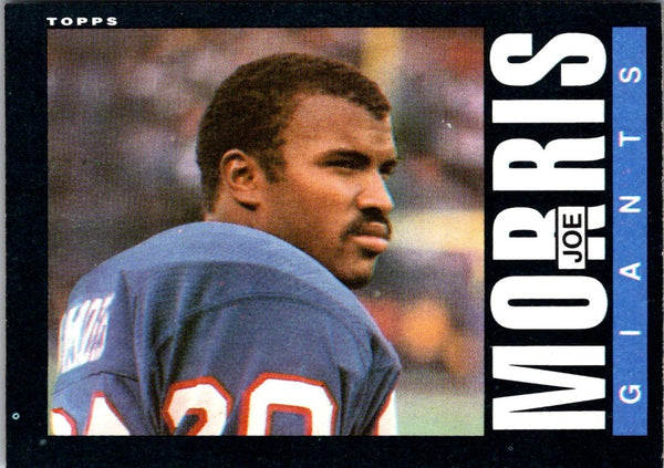 1985 Topps Joe Morris #120 Rookie