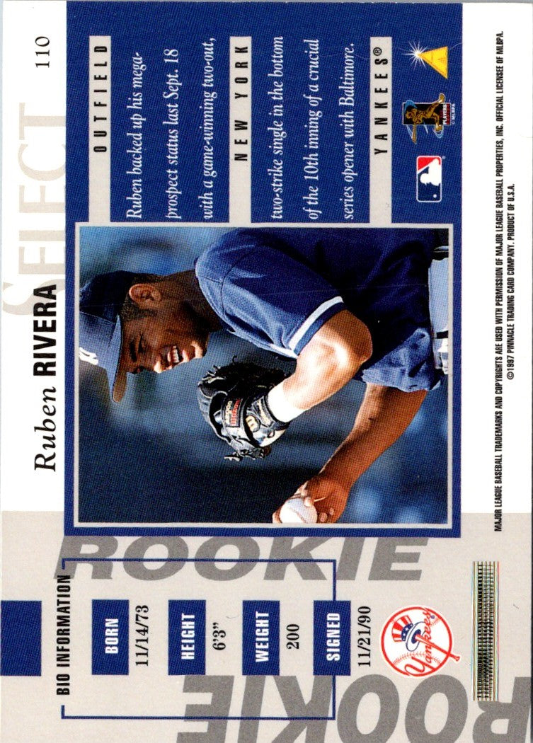 1997 Select Ruben Rivera