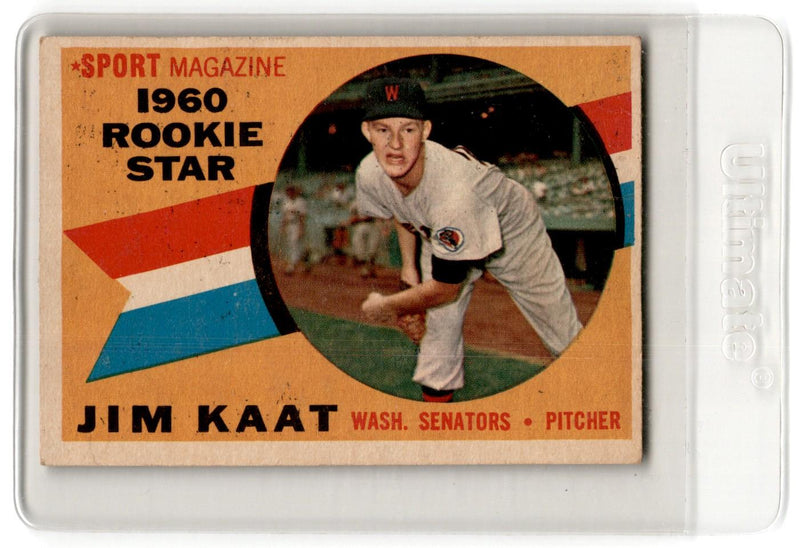 1960 Topps Jim Kaat