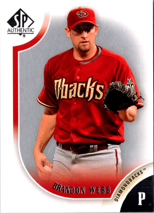 2008 Upper Deck Brandon Webb #91