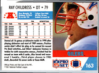 1992 Pro Set Power Ray Childress #79