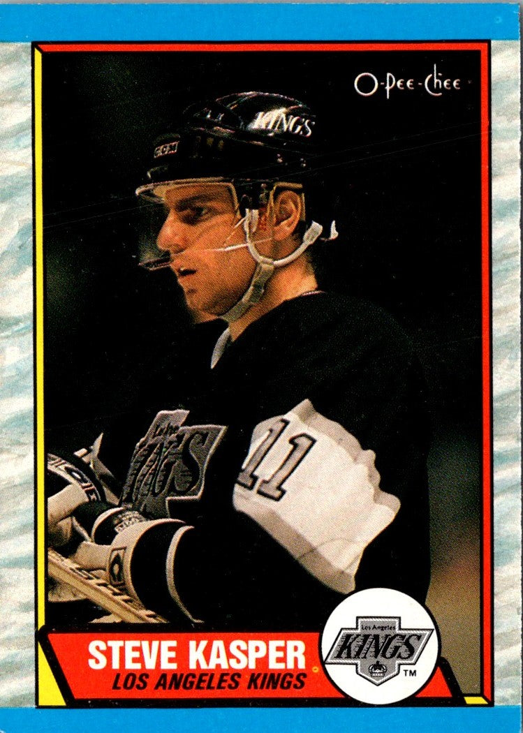 1989 O-Pee-Chee Steve Kasper