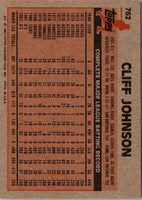 1983 Topps Cliff Johnson #762
