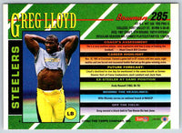 1993 Bowman Football Greg Lloyd #285