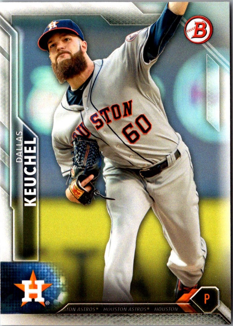 2016 Bowman Dallas Keuchel