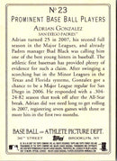 2007 Topps Turkey Red Adrian Gonzalez