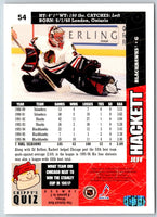 1996 Collector's Choice Jeff Hackett #54