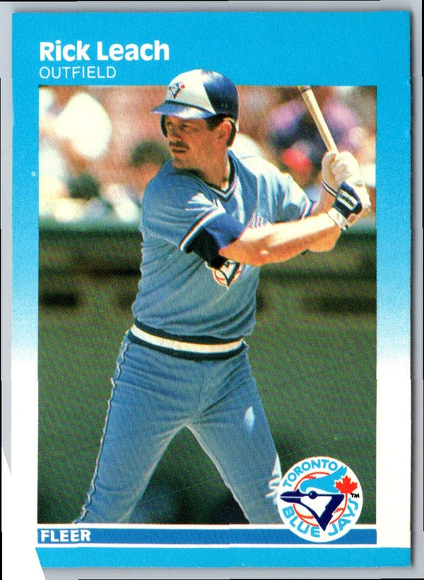 1987 Fleer Rick Leach #234