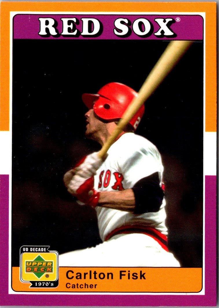 2001 Upper Deck Decade 1970's Carlton Fisk