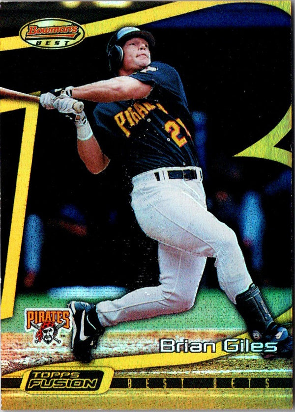 2001 Topps Fusion Brian Giles #31