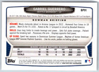 2014 Bowman Gabriel Guerrero #BP91