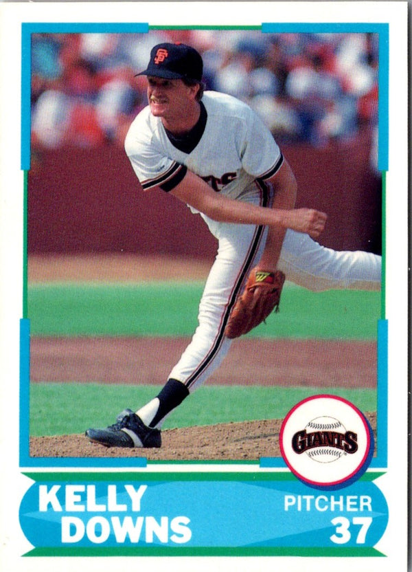 1988 Score Young Superstars I Kelly Downs #19