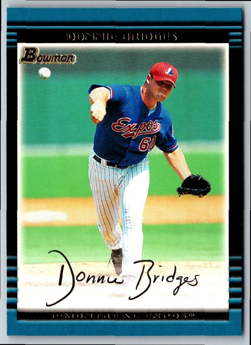 2002 Bowman Donnie Bridges