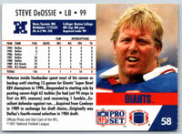 1992 Proset Steve DeOssie #58