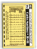 1990 Topps Tiffany Carlos Martinez