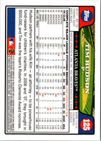 2008 Topps Tim Hudson #125