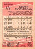 1989 O-Pee-Chee Geoff Courtnall #111 Rookie