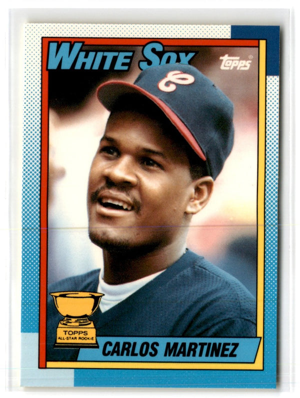1990 Topps Tiffany Carlos Martinez #461