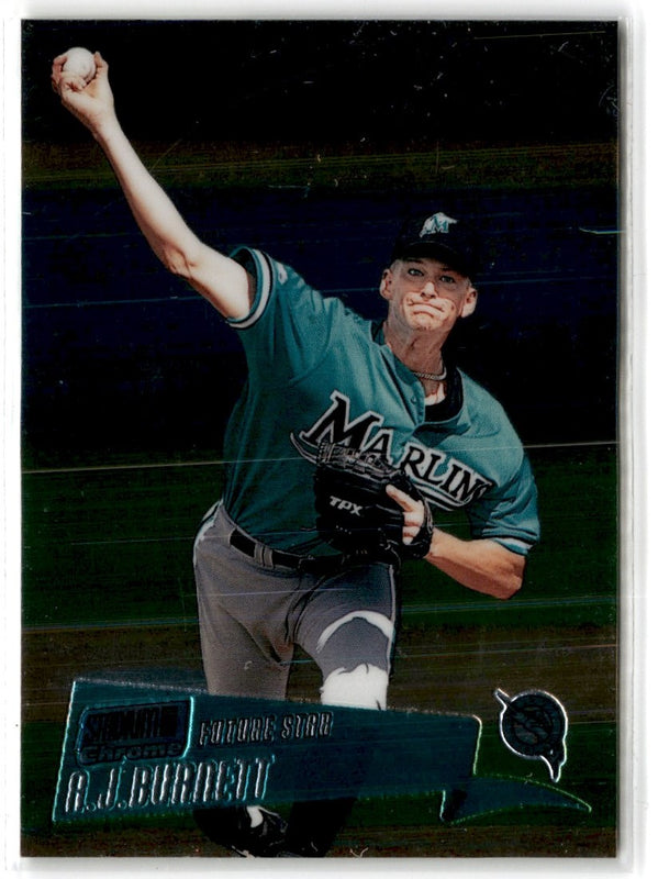 2000 Stadium Club Chrome A.J. Burnett #209